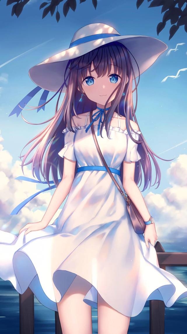 可爱的动漫壁纸女孩