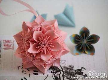 樱花折纸