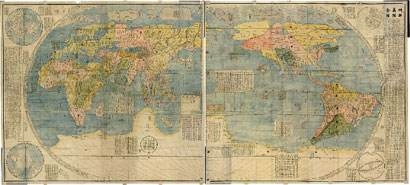 世界地图全图放大