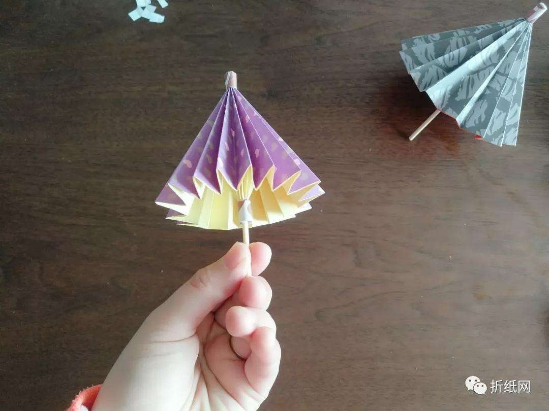 简单折纸大全雨伞