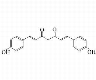 姜黄素分子结构