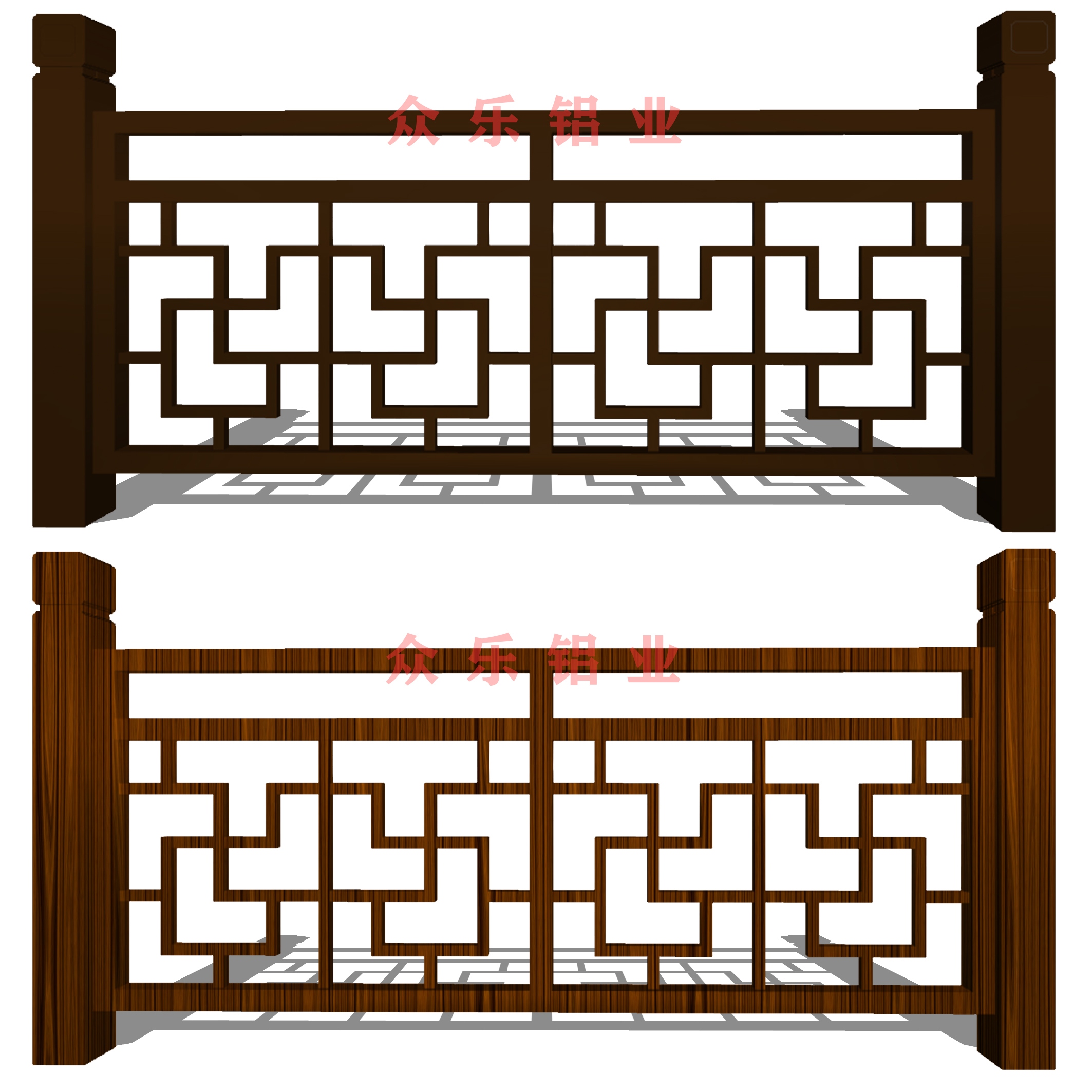 仿古围栏