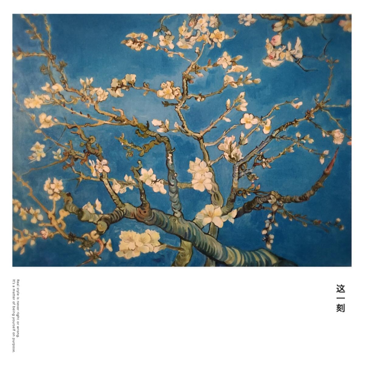 杏花梵高高清大图