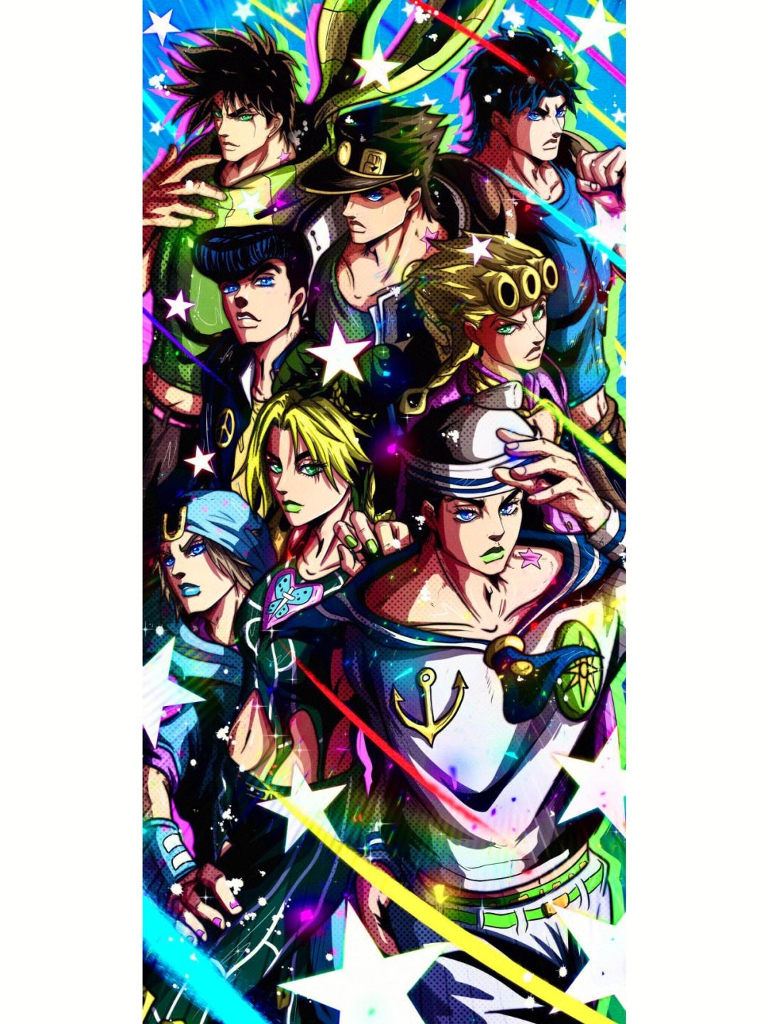 jojo的奇妙冒险手机壁纸分享需要请自取 jojo图片奇幻冒险