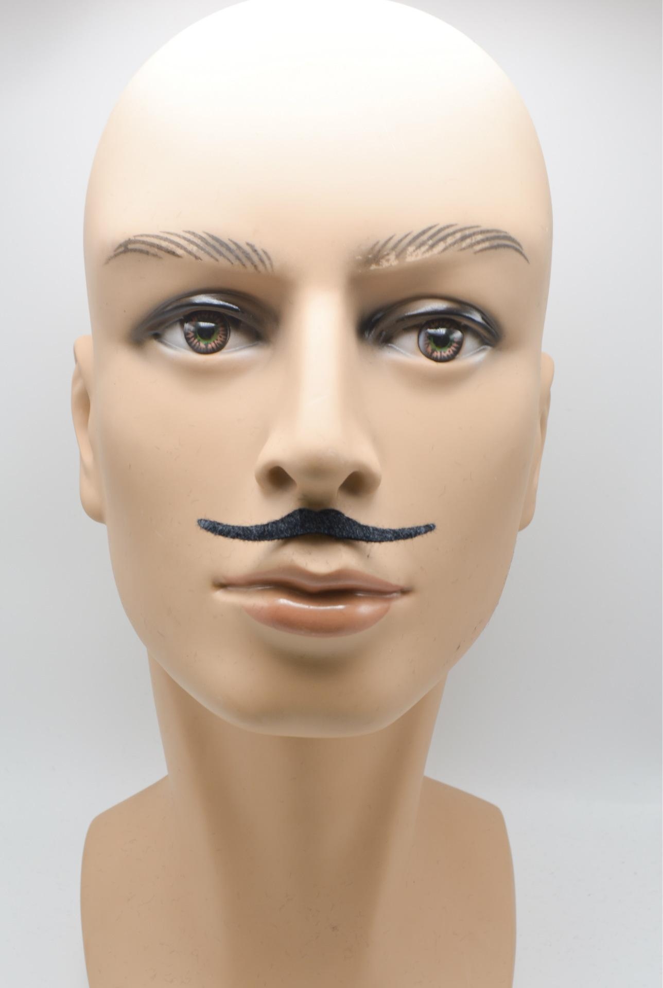 男性脸与胡子和侧分发型在多彩的剪影插画图片素材_ID:311961668-Veer图库