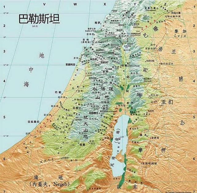 新巴比伦王国地图