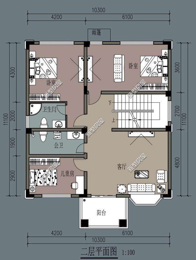 4x10米自建房图纸