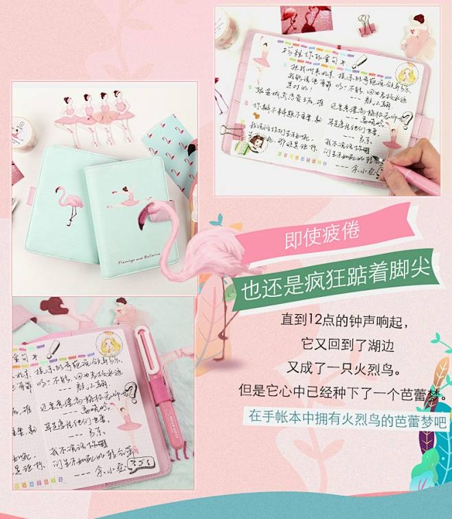 女生的手账本内容图片