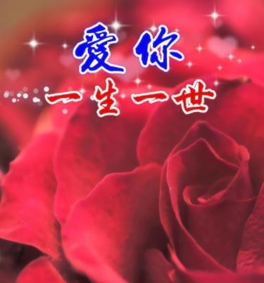 爱心爱你一生一世图片