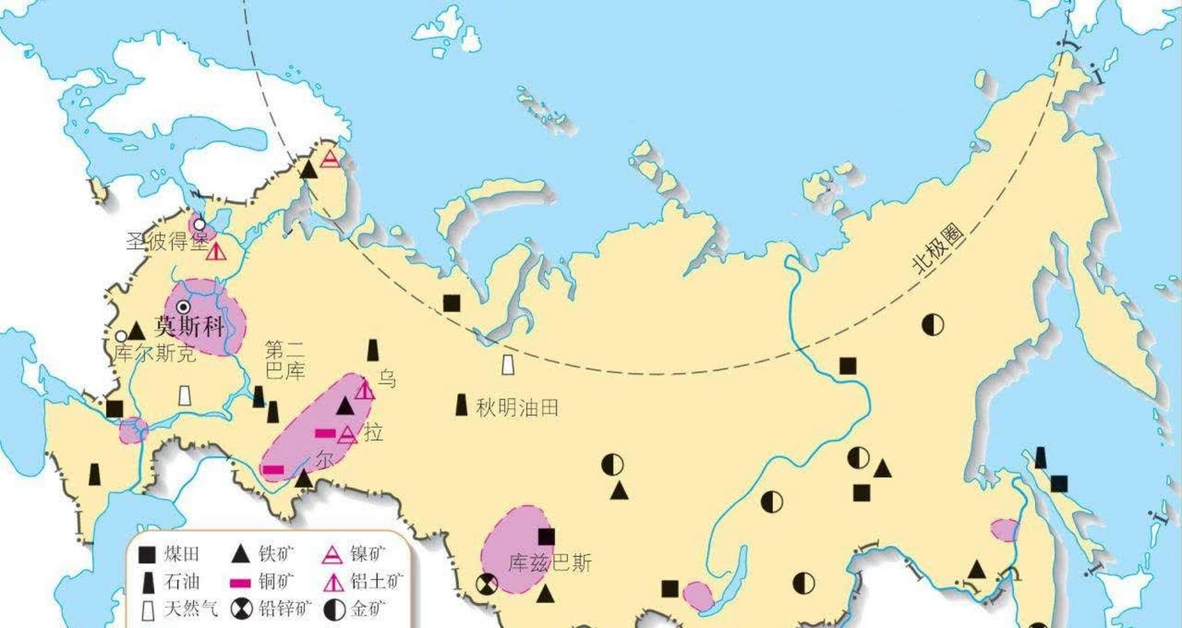 俄罗斯工业区图