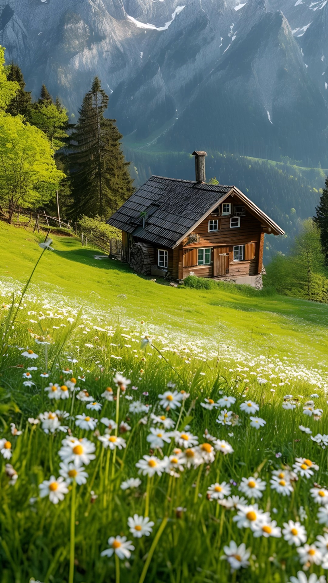 心随景动,情随景生——山间小屋,让人心醉的美景! 山间小屋