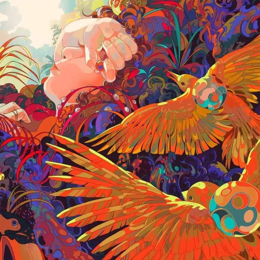 优秀插画作品分析图文