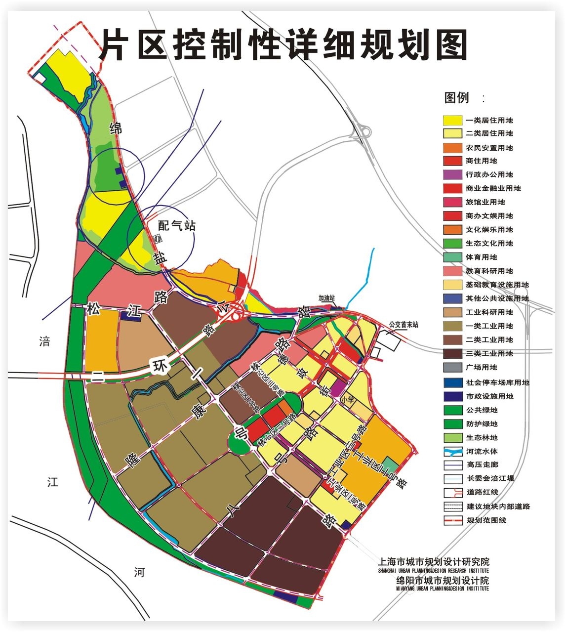 绵阳科技城大道规划图