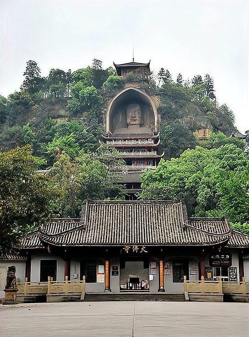 荣县大佛导览图