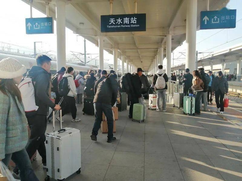 调图亮点!天水南站新增2对动车,还有 天水南