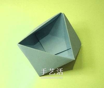 垃圾盒的折法简单