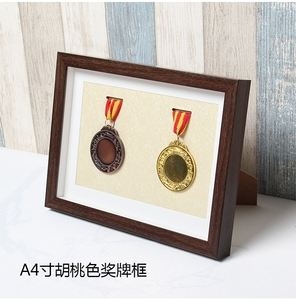 奖牌展示框挂墙摆放勋章奖章纪念章陈列框马拉松奖牌收纳框立体框 奖牌摆放图片大全