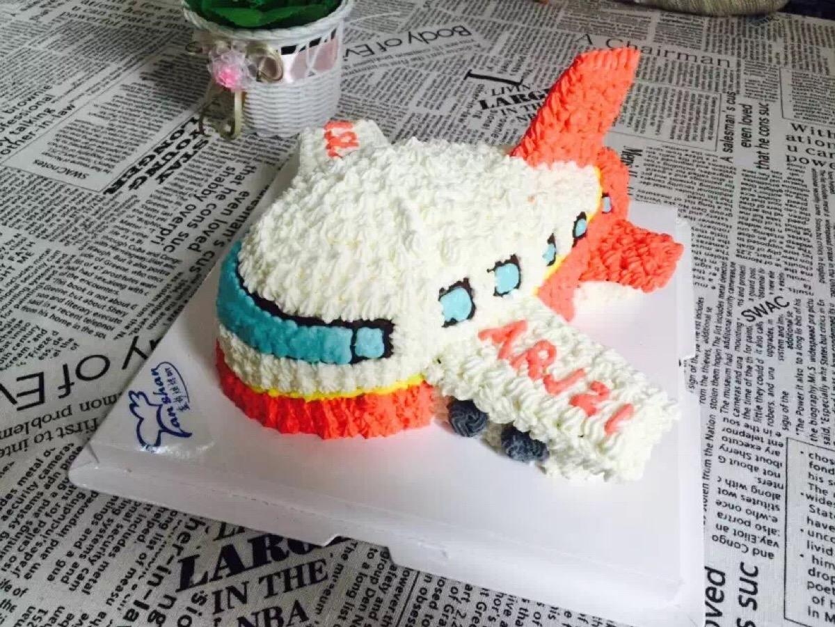 飛機造型蛋糕