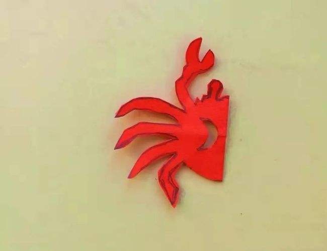 手工剪纸小动物