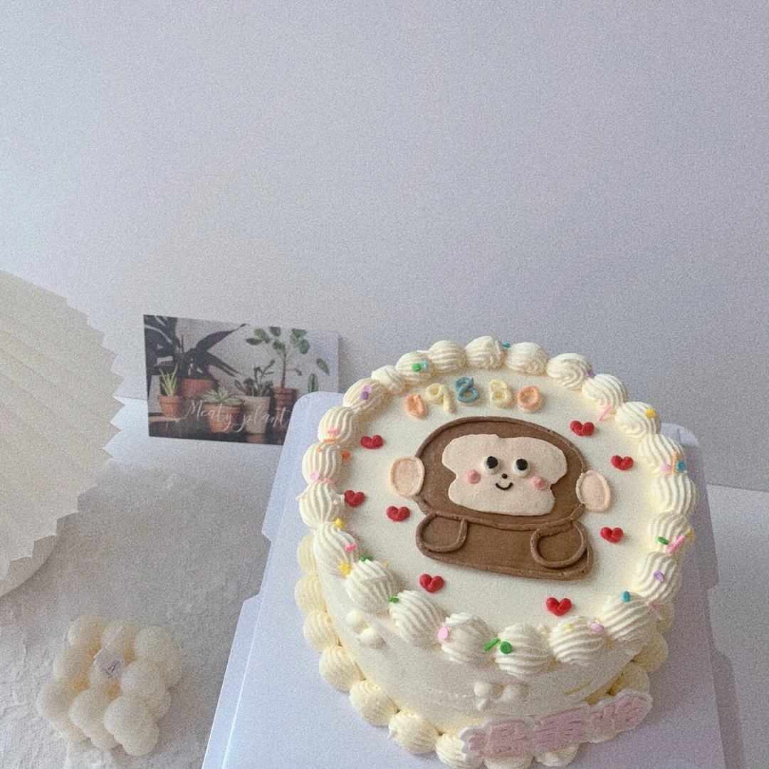 蛋糕-小猴乐乐_七彩蛋糕